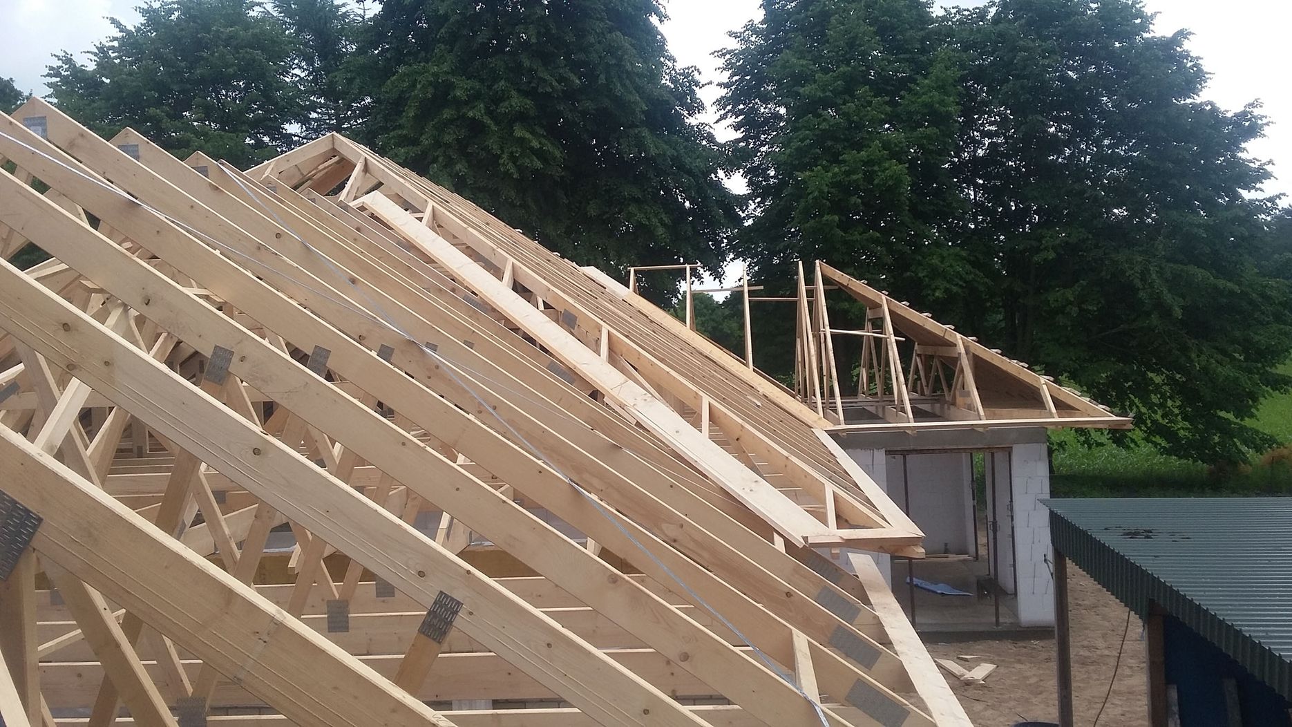 Maßgeschneiderte Dachstühle